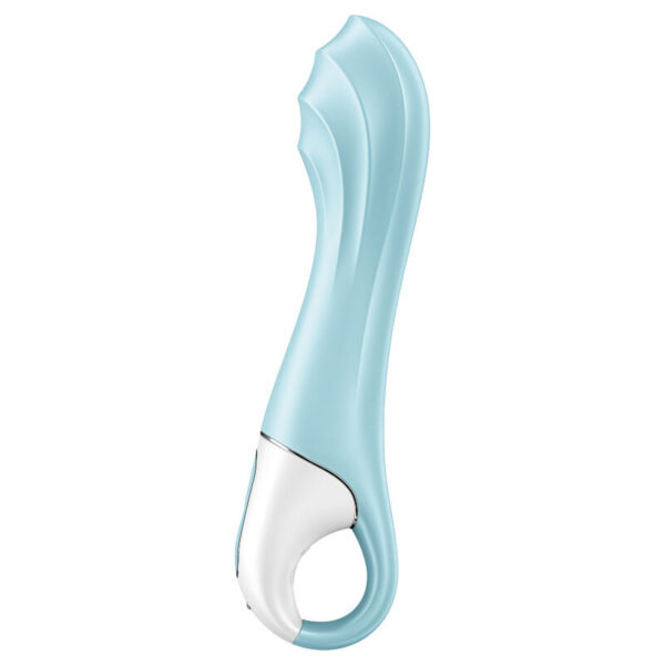 SATISFYER AIR PUMP VIBRATOR 5+ VIBRADOR PUNTO G INFLABLE APP - AZUL - Imagen 2