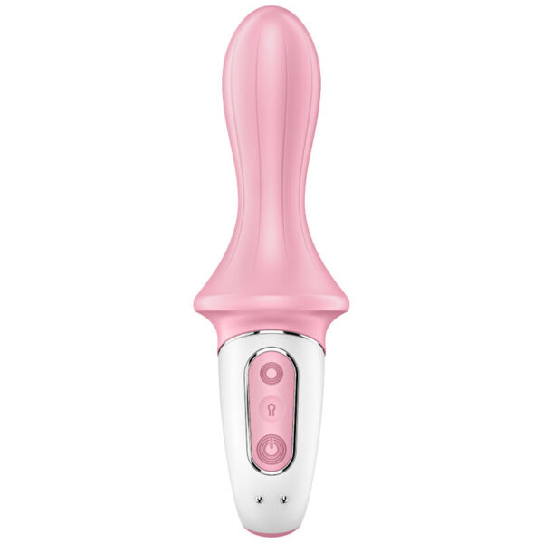 SATISFYER AIR PUMP BOOTY 5+ VIBRADOR ANAL INFLABLE - ROSA - Imagen 3