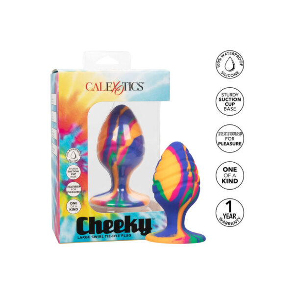 CALEX CHEEKY LARGUE SWIRL PLUG ANAL - Imagen 3