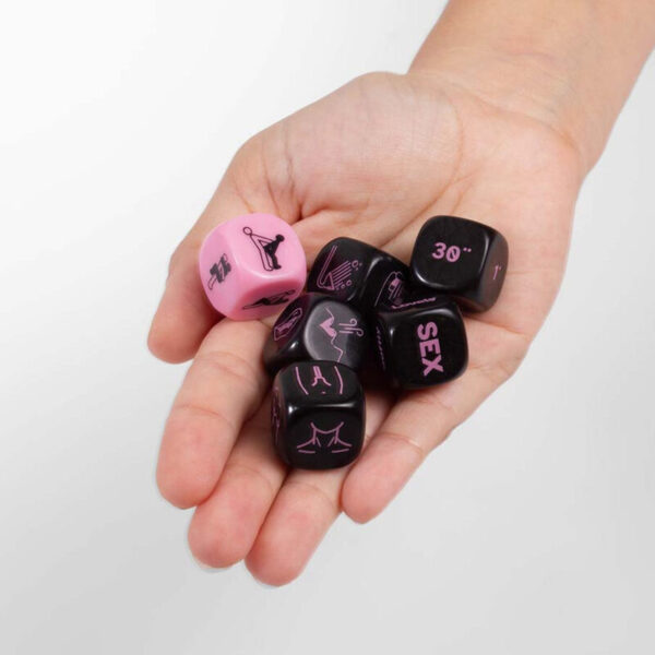 SECRETPLAY DICE, PLAY, SEX - JUEGO DE DADOS (ES/EN/DE/FR/NL/PT/IT) - Imagen 3