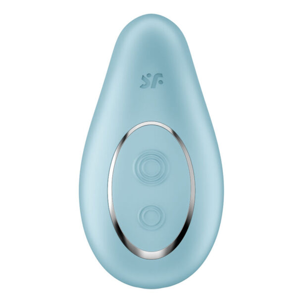 SATISFYER DIPPING DELIGHT VIBRADOR LAY-ON - AZUL - Imagen 2