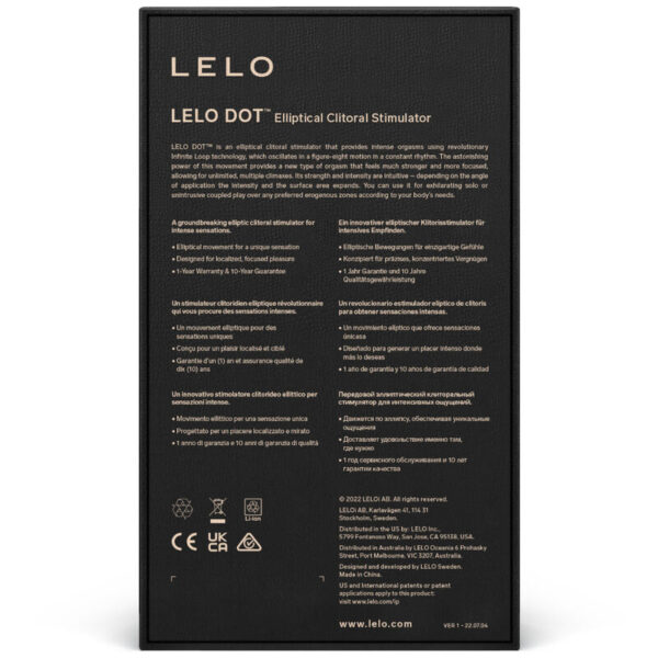 LELO DOT ESTIMULADOR DE CLÍTORIS - ROSA - Imagen 3