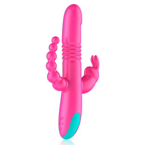 HAPPY LOKY DONALD TRIPLE ESTIMULACIÓN: ANAL, PUNTO G  CLÍTORIS COMPATIBLE CON WATCHME WIRELESS TECHNOLOGY - Imagen 4