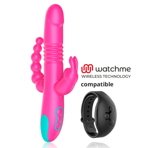 HAPPY LOKY DONALD TRIPLE ESTIMULACIÓN: ANAL, PUNTO G  CLÍTORIS COMPATIBLE CON WATCHME WIRELESS TECHNOLOGY - Imagen 3