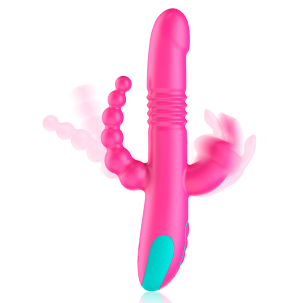 HAPPY LOKY DONALD TRIPLE ESTIMULACIÓN: ANAL, PUNTO G  CLÍTORIS COMPATIBLE CON WATCHME WIRELESS TECHNOLOGY - Imagen 2