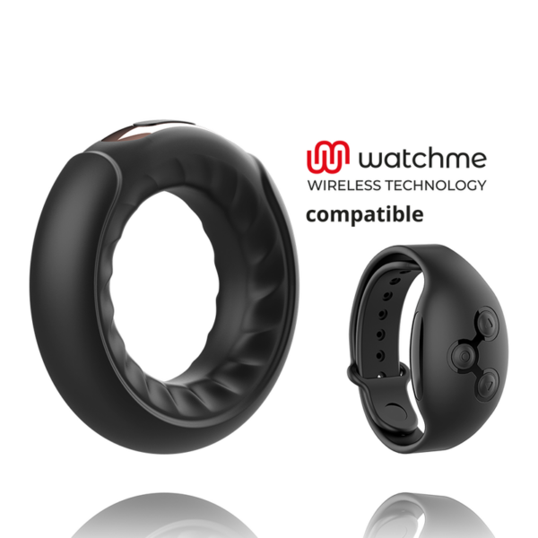 ANBIGUO ADRIANO ANILLO VIBRADOR COMPATIBLE CON WATCHME WIRELESS TECHNOLOGY - Imagen 3