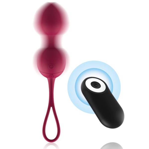 CICI BEAUTY PREMIUM SILICONE 3 VIBRATING KEGEL BEADS REMOTE CONTROL - Imagen 2