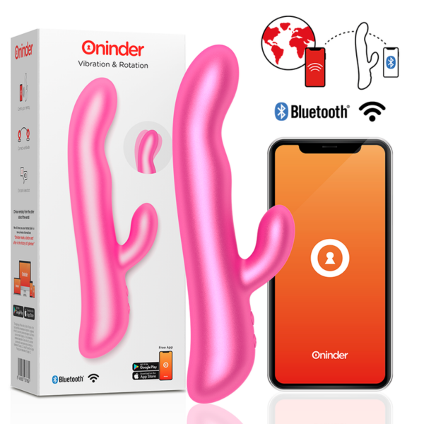 ONINDER - OSLO VIBRACIÓN Y ROTACIÓN ROSA - APP GRATUITA