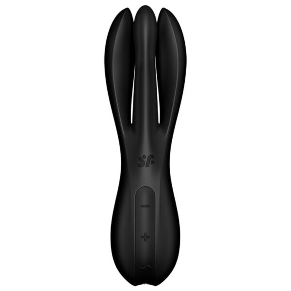 SATISFYER THREESOME 2 VIBRADOR - NEGRO - Imagen 2