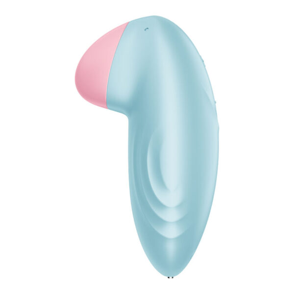 SATISFYER TROPICAL TIP VIBRADOR LAY-ON - AZUL - Imagen 3