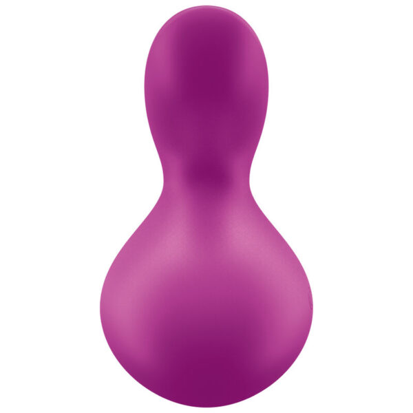SATISFYER VIVA LA VULVA 3 VIBRADOR LAY-ON - VIOLETA - Imagen 3