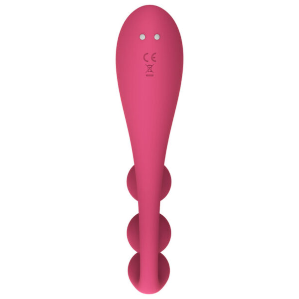 SATISFYER TRI BALL 1 MULTI VIBRADOR - ROJO - Imagen 3