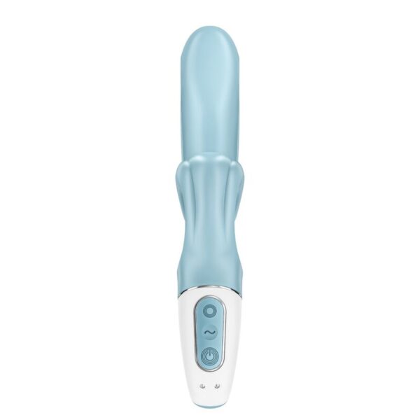 SATISFYER LOVE ME VIBRADOR RABBIT - AZUL - Imagen 4