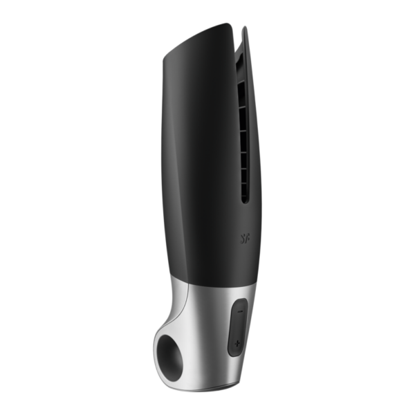 SATISFYER POWER MASTURBATOR - NEGRO Y PLATA - Imagen 4