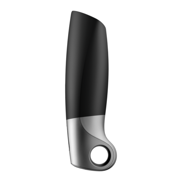 SATISFYER POWER MASTURBATOR - NEGRO Y PLATA - Imagen 3