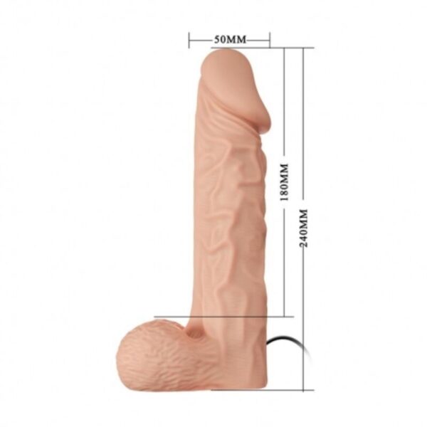 BAILE ULTRA PASSIONATE HARNESS 24 CM - NATURAL - Imagen 4