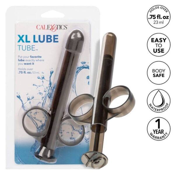 CALIFORNIA EXOTICS XL LUBE TUBE NEGRO - Imagen 2