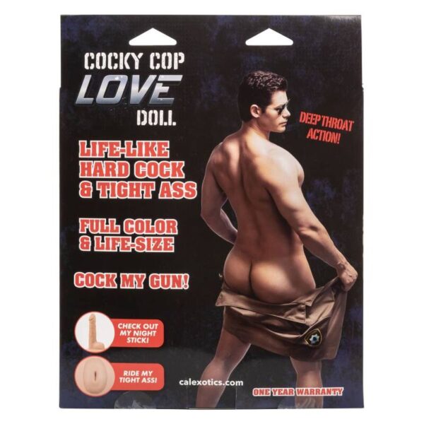 CALIFORNIA EXOTICS COCKY COP LOVE DOLL - Imagen 3