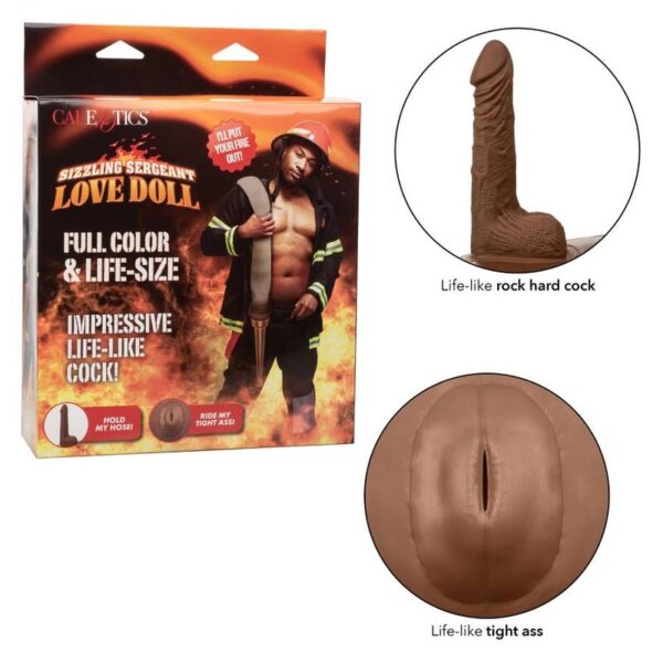 CALIFORNIA EXOTICS SIZZLING SERGEANT LOVE DOLL - Imagen 2