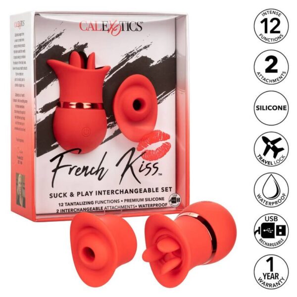 CALIFORNIA EXOTICS FRENCH KISS SUCK  PLAY SET - Imagen 2