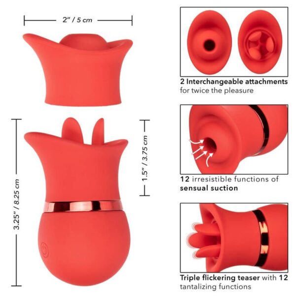 CALIFORNIA EXOTICS FRENCH KISS SUCK  PLAY SET - Imagen 3