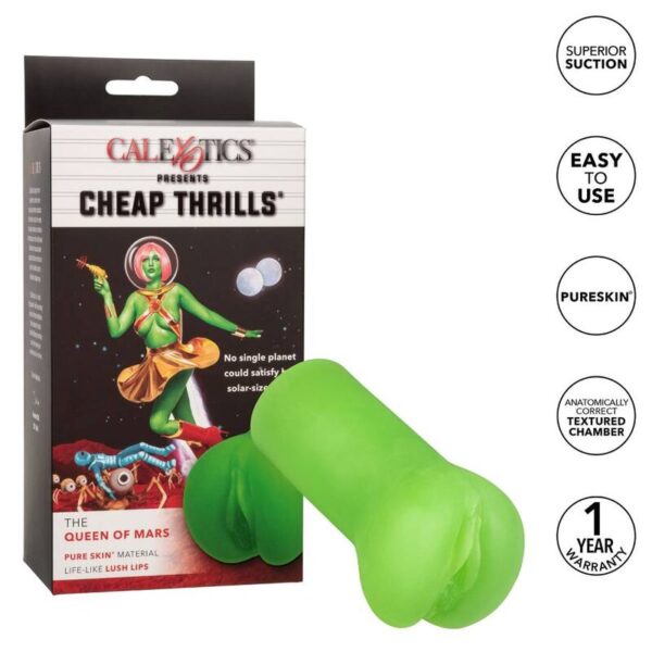 CALIFORNIA EXOTICS CHEAP THRILLS THE QUEEN MARS - Imagen 2