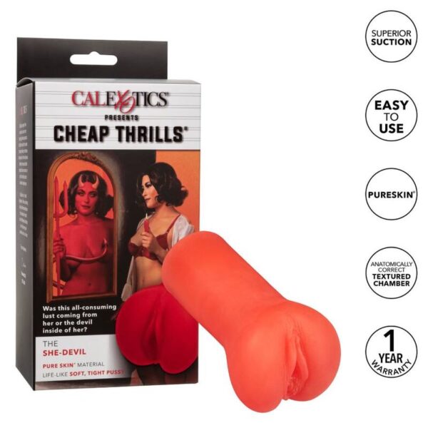 CALIFORNIA EXOTICS CHEAP THRILLS THE SHE DEVIL - Imagen 5