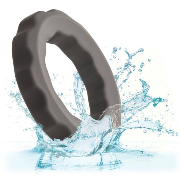 CALIFORNIA EXOTICS ALPHA ERECT RING GRIS - Imagen 5