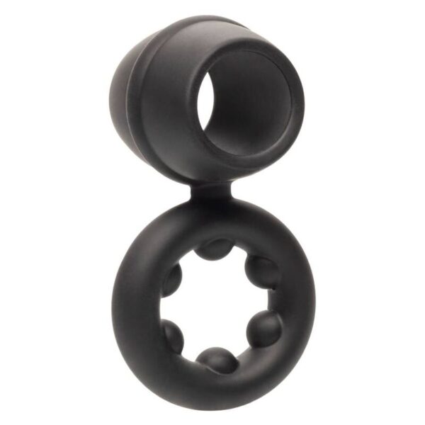 CALIFORNIA EXOTICS ALPHA DUAL MAGNUM RING NEGRO - Imagen 5