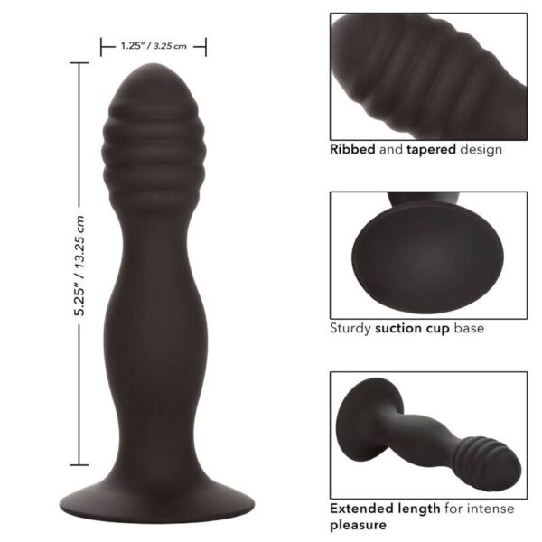 CALIFORNIA EXOTICS RIBBED ANAL STUD - Imagen 3