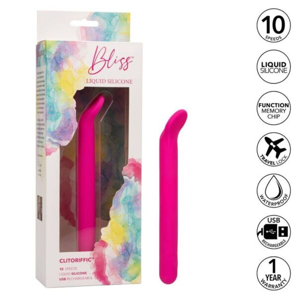 CALIFORNIA EXOTICS BLISS CLITORIFFIC ROSA - Imagen 2