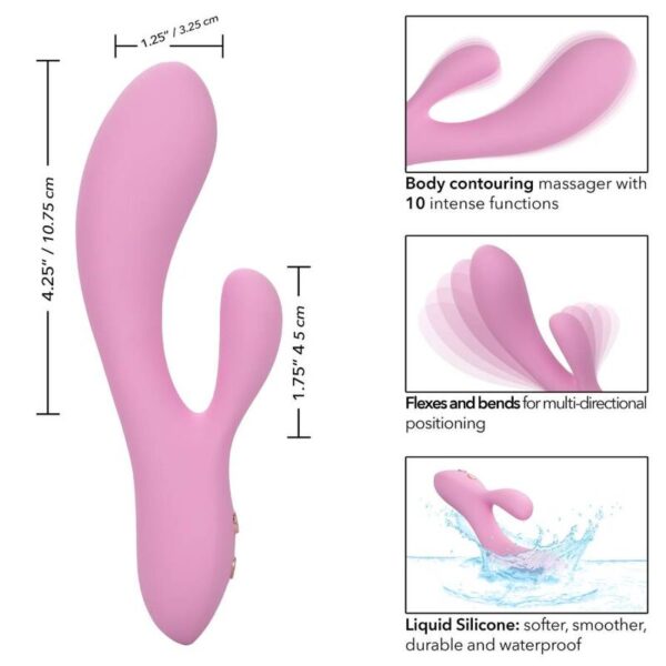 CALIFORNIA EXOTICS CONTOUR ZOIE ROSA - Imagen 3