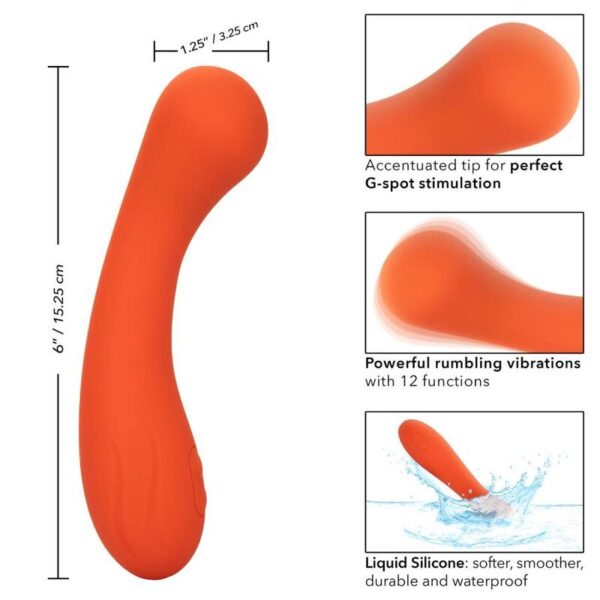 CALIFORNIA EXOTICS STELLA G-WAND NARANJA - Imagen 2