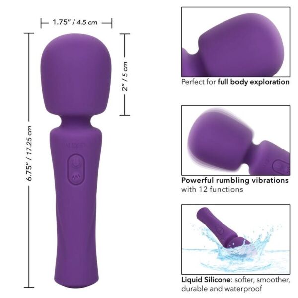 CALIFORNIA EXOTICS STELLA MASSAGER VIOLETA - Imagen 3