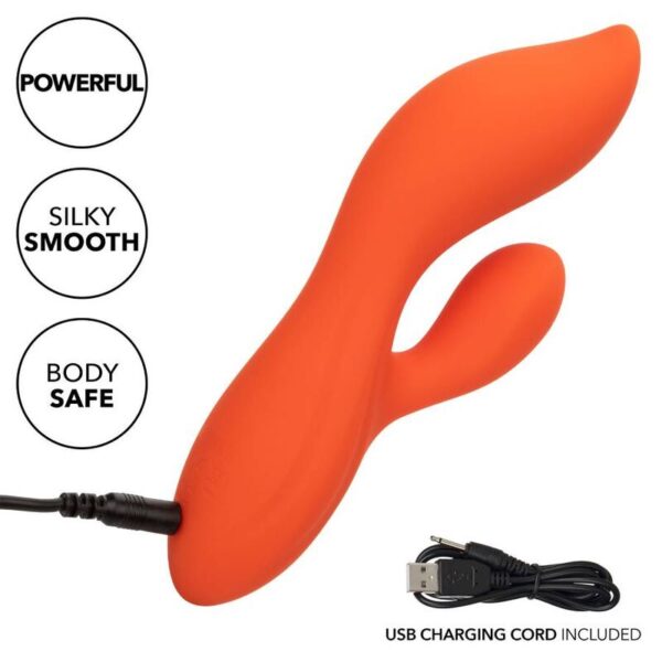 CALIFORNIA EXOTICS STELLA DUAL TEASER NARANJA - Imagen 4