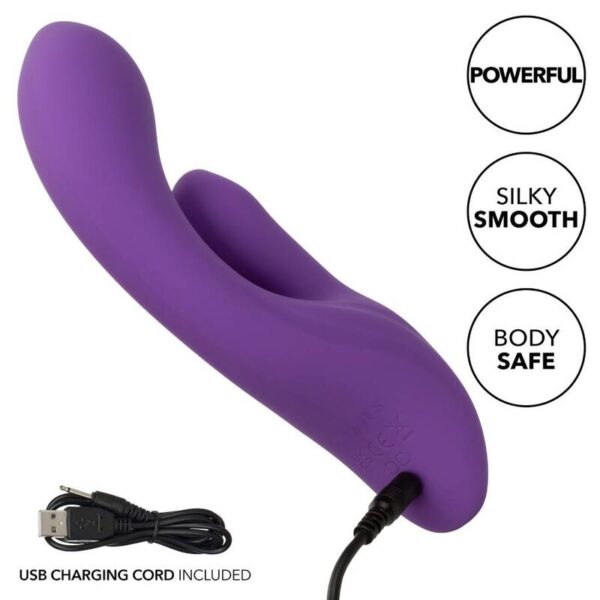 CALIFORNIA EXOTICS STELLA DUAL PLEASER VIOLETA - Imagen 4
