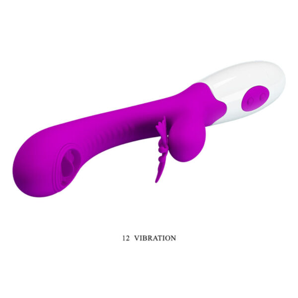 PRETTY LOVE MOTH LICKING  VIBRATING - LILA - Imagen 3
