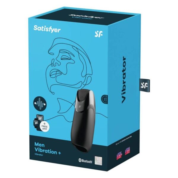 SATISFYER MEN VIBRATION+ - NEGRO - Imagen 5
