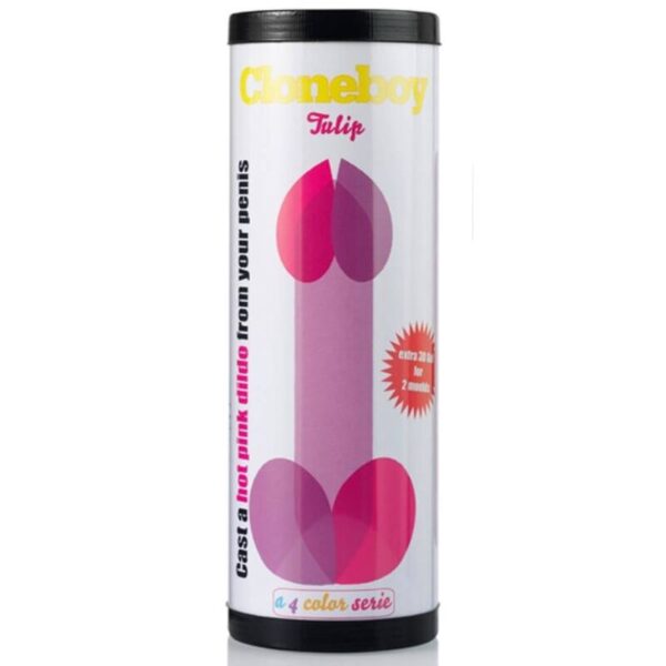 CLONEBOY DILDO TULIP ROSA INTENSO - Imagen 2