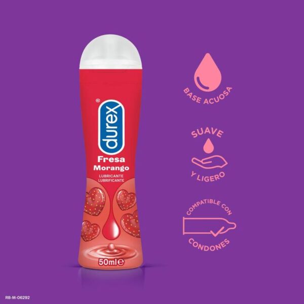 LUBRICANTE DUREX PLAY FRESA 50ML - Imagen 2