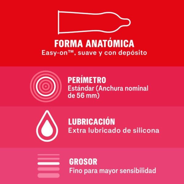 DUREX SENSITIVO SUAVE 12 UDS - Imagen 3