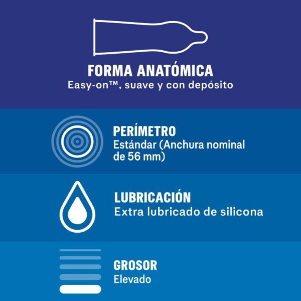 DUREX EXTRA SEGURO 12 UDS - Imagen 3