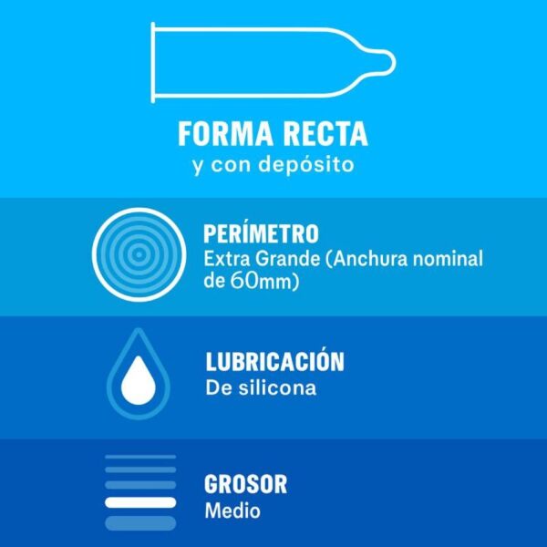DUREX NATURAL XL 12 UDS - Imagen 3