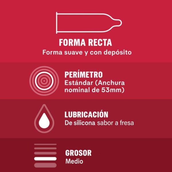 DUREX SABOREAME 12 UNIDADES - Imagen 3