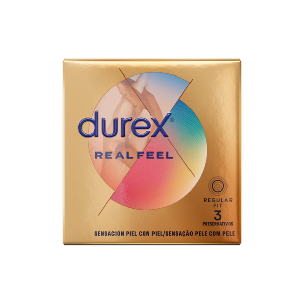 DUREX REAL FEEL PRESERVATIVOS 3 UDS - Imagen 2