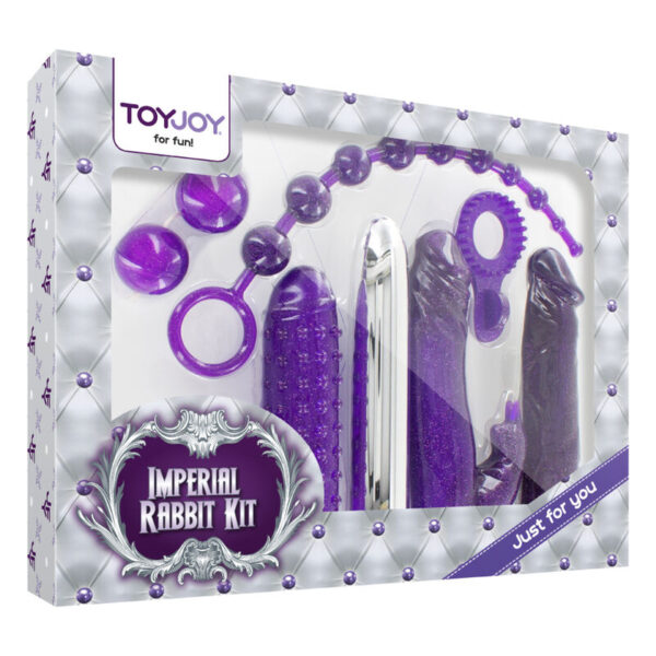 TOYJOY IMPERIAL RABBIT KIT - MORADO - Imagen 2
