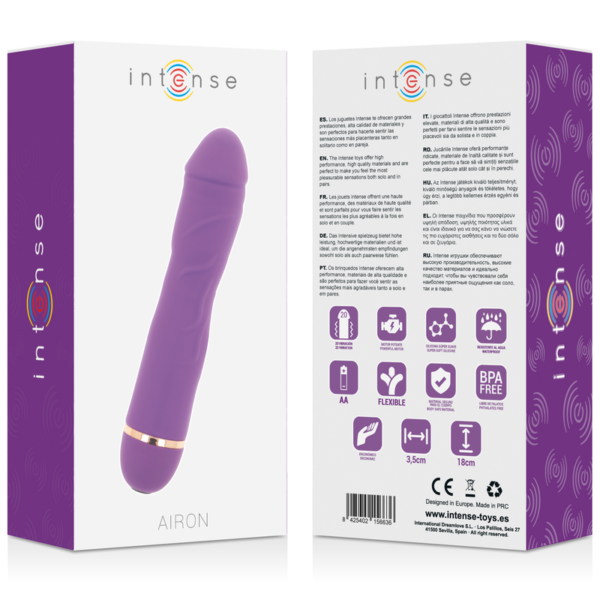 INTENSE AIRON 20 SPEEDS SILICONE LILA - Imagen 4