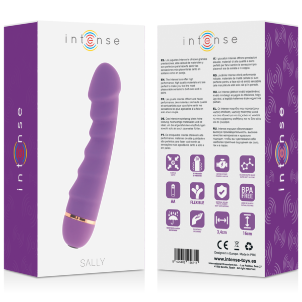 INTENSE SALLY 20 SPEEDS SILICONE LILA - Imagen 5