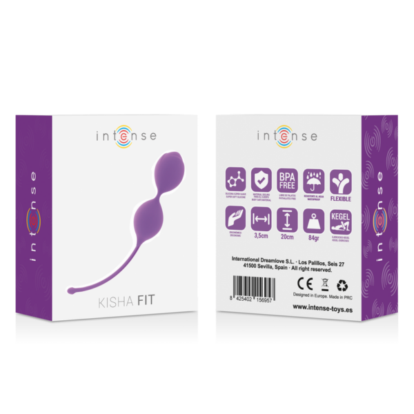 INTENSE  KISHA FIT SILICONE KEGEL LILA - Imagen 3