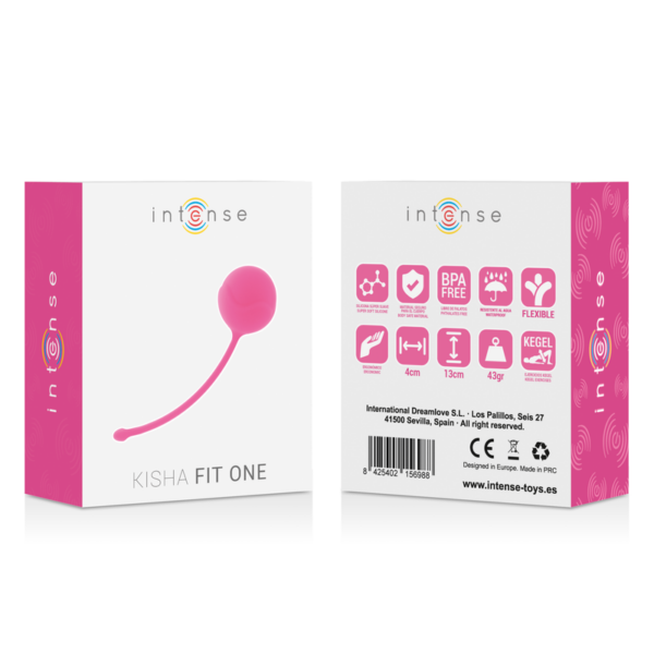 INTENSE  KISHA FIT ONE SILICONE KEGEL FUCHSIA - Imagen 3